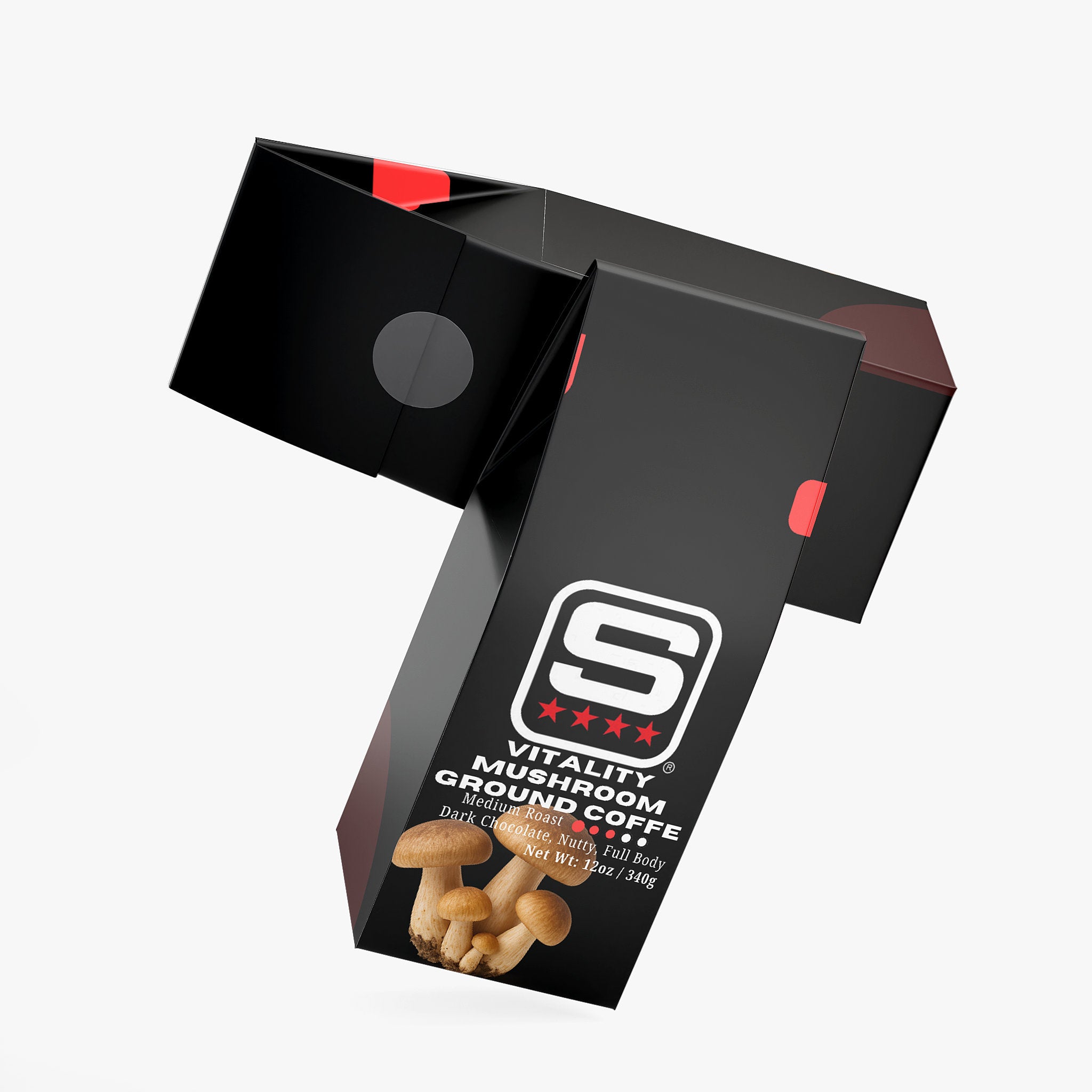 Vitality Mushroom Coffee (Medium Roast)